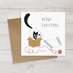 Meowy Christmas - Paketinslagning