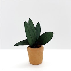 Grön växt - Miniatyr skala 1:12