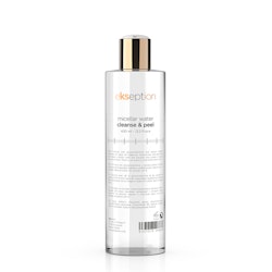 EKSEPTION  Micellar Water Cleanse & Peel 400ml - fet og kombinert hud