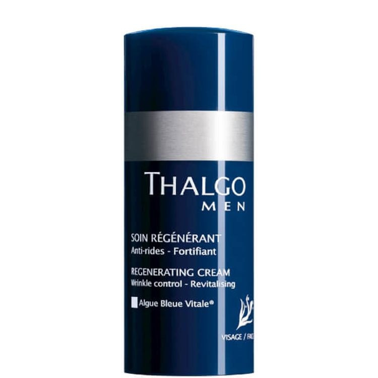 Tilbud THALGO MEN Regenerating Cream, 50 ml - Regenererende fuktighetskrem mann