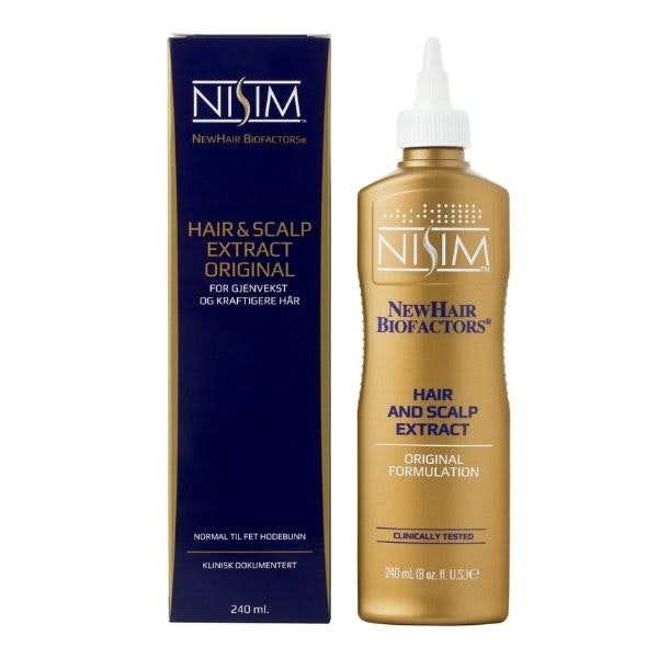 NISIM Hair & Scalp Extract Original for normal til fet hodebunn  240 ml