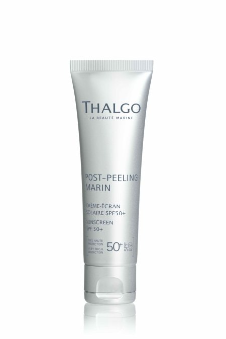 THALGO  Post Peel Marine Dagkrem SPF50+, 50ml - Luktfri solkrem Ansikt