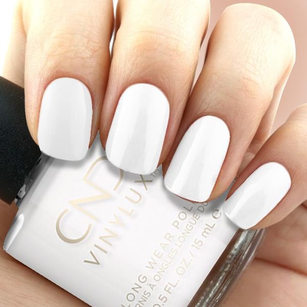 CND Cream Puff #108 VINYLUX, 15 ml  Heldekkende