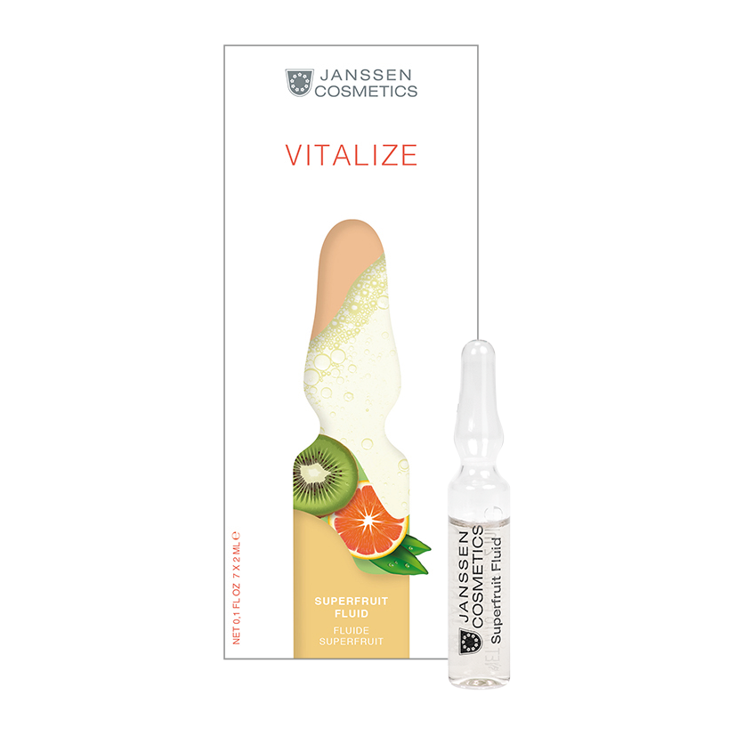 JANSSEN COSMETICS - Vitalize, Superfruit, 7x2ml - ampuller antioksidanter