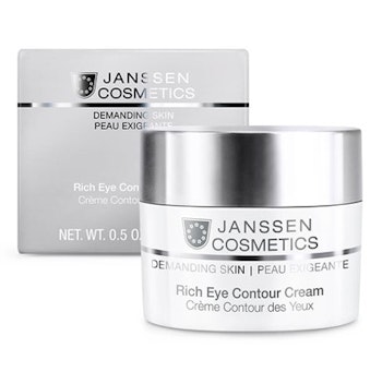 Janssen Cosmetics - Demanding Skin, Rich Eye Contour Cream, 15ml - oppstrammende øyenkrem