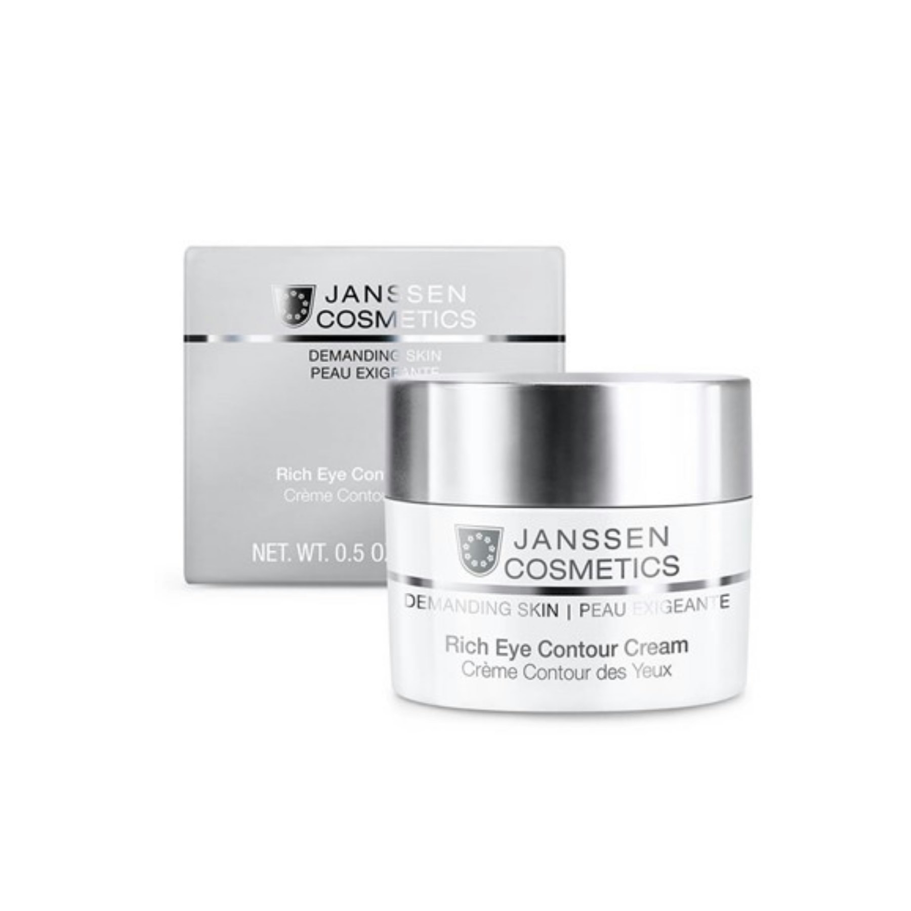 Janssen Cosmetics - Demanding Skin, Rich Eye Contour Cream, 15ml - oppstrammende øyenkrem