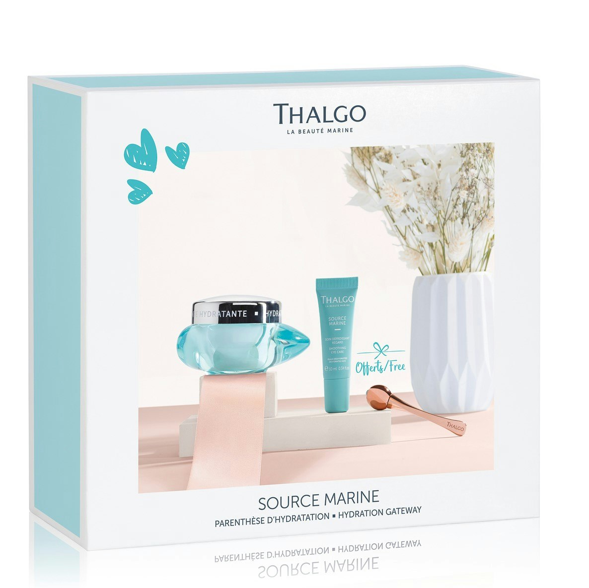 Thalgo Source Marine Hydrating - Gift Set Hydrating Gateway - krem og øyenkrem