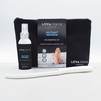 Lova Skin His Essential KIt - Fotpeeling kit for mannen
