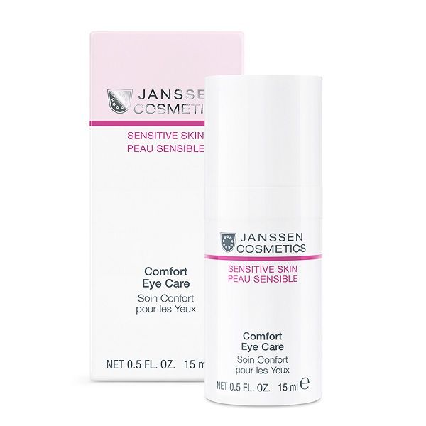 JANSSEN COSMETICS - Sensitive Skin, Comfort Eye Care, 15m - øyenkrem for sensitiv hud