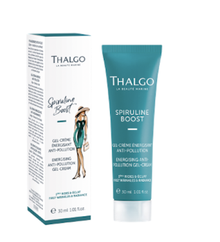 THALGO Spirulina Energising Anti-Pollution Gel-Cream, 30 ml