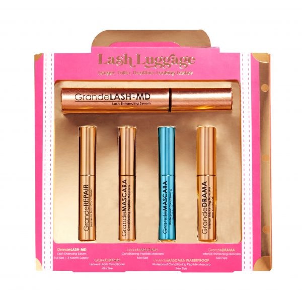 Grande - Full Pack Lash Luggage - vippeserum + 4 masakraer