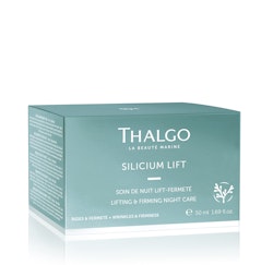 THALGO Silicium Lift - Lifting & Firming Night Care, 50 ml krukke - oppstrammende nattkrem for alle hudtyper