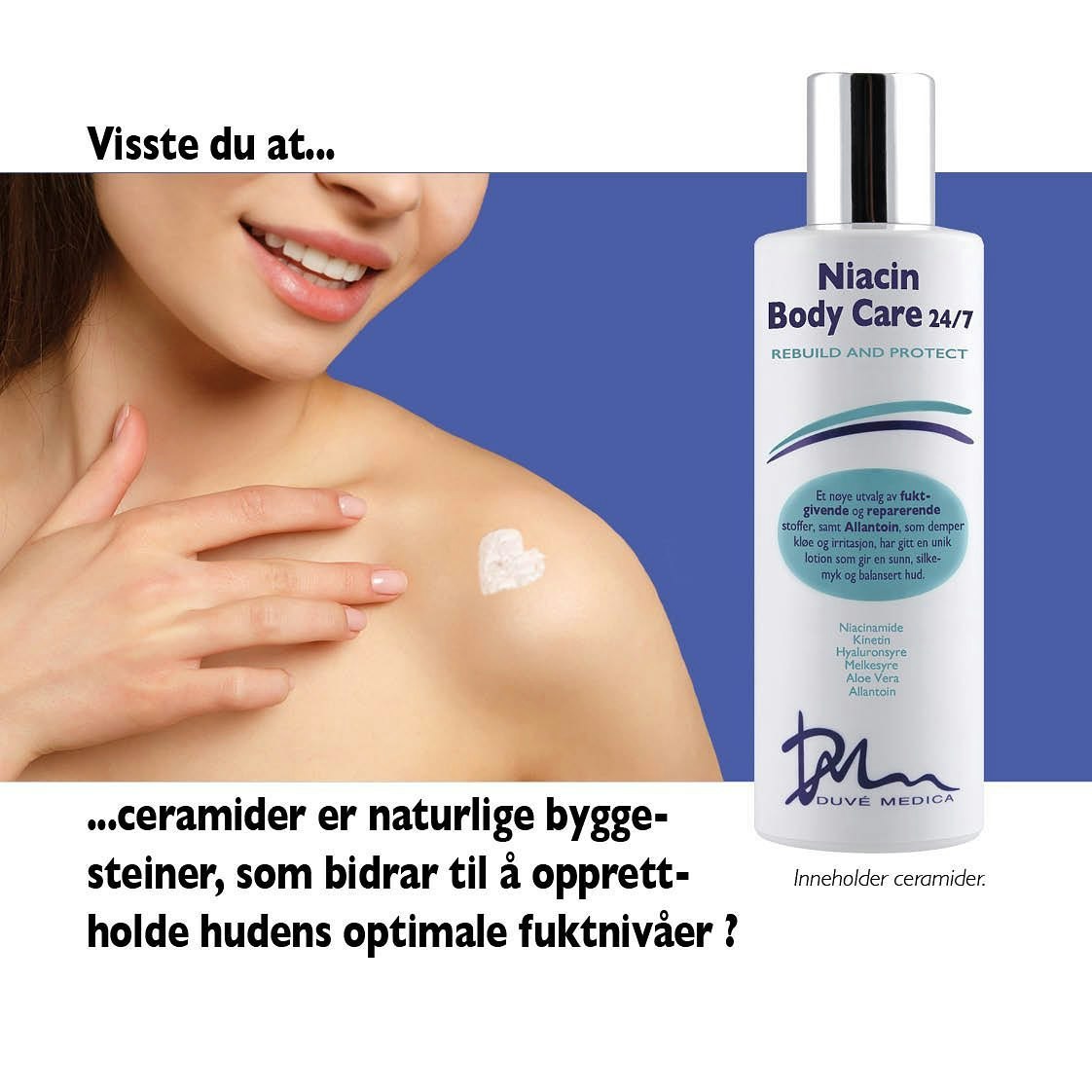 DUVÉ MEDICA Niactin Body Care 200 ml