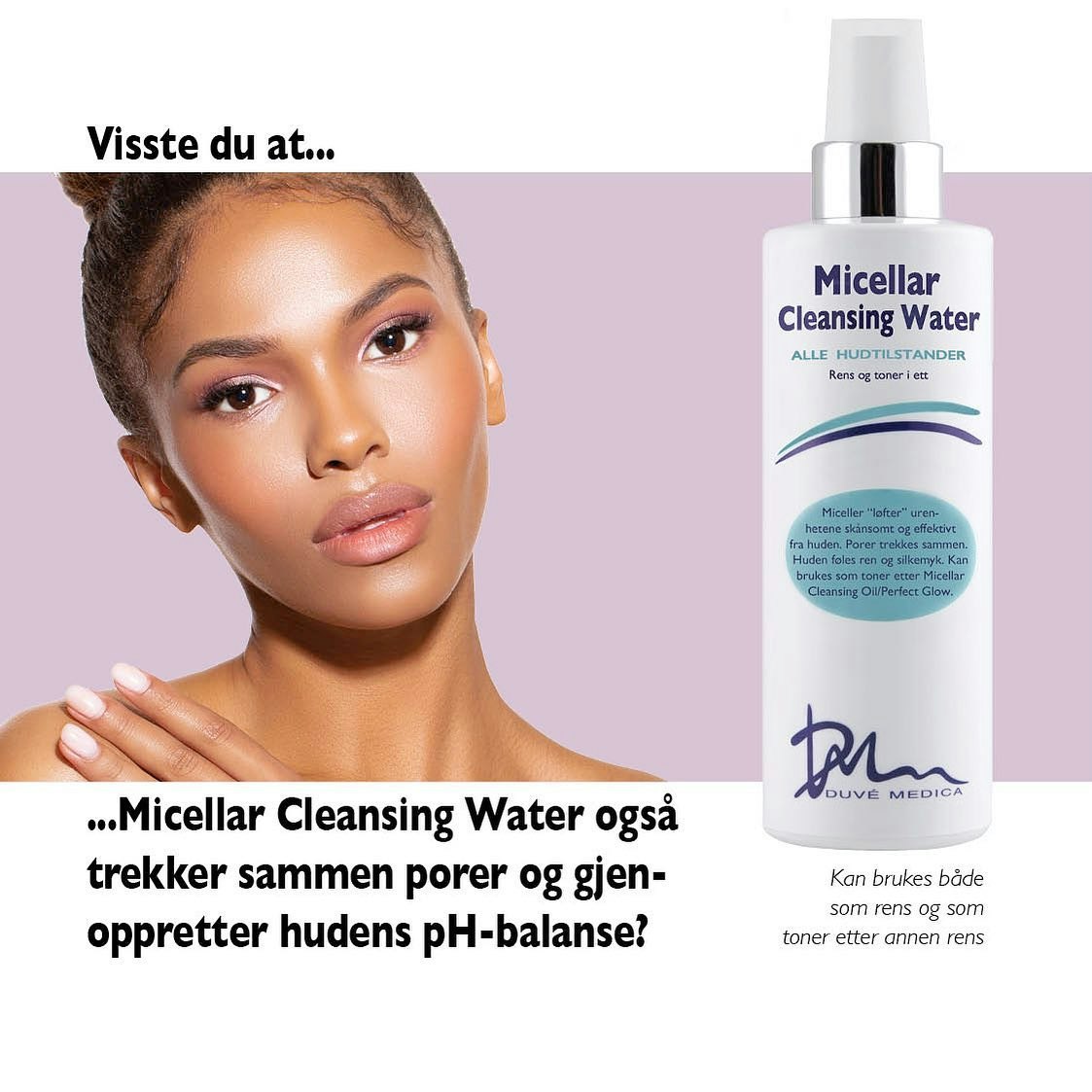 DUVÉ MEDICA  Micellar Cleansing Water