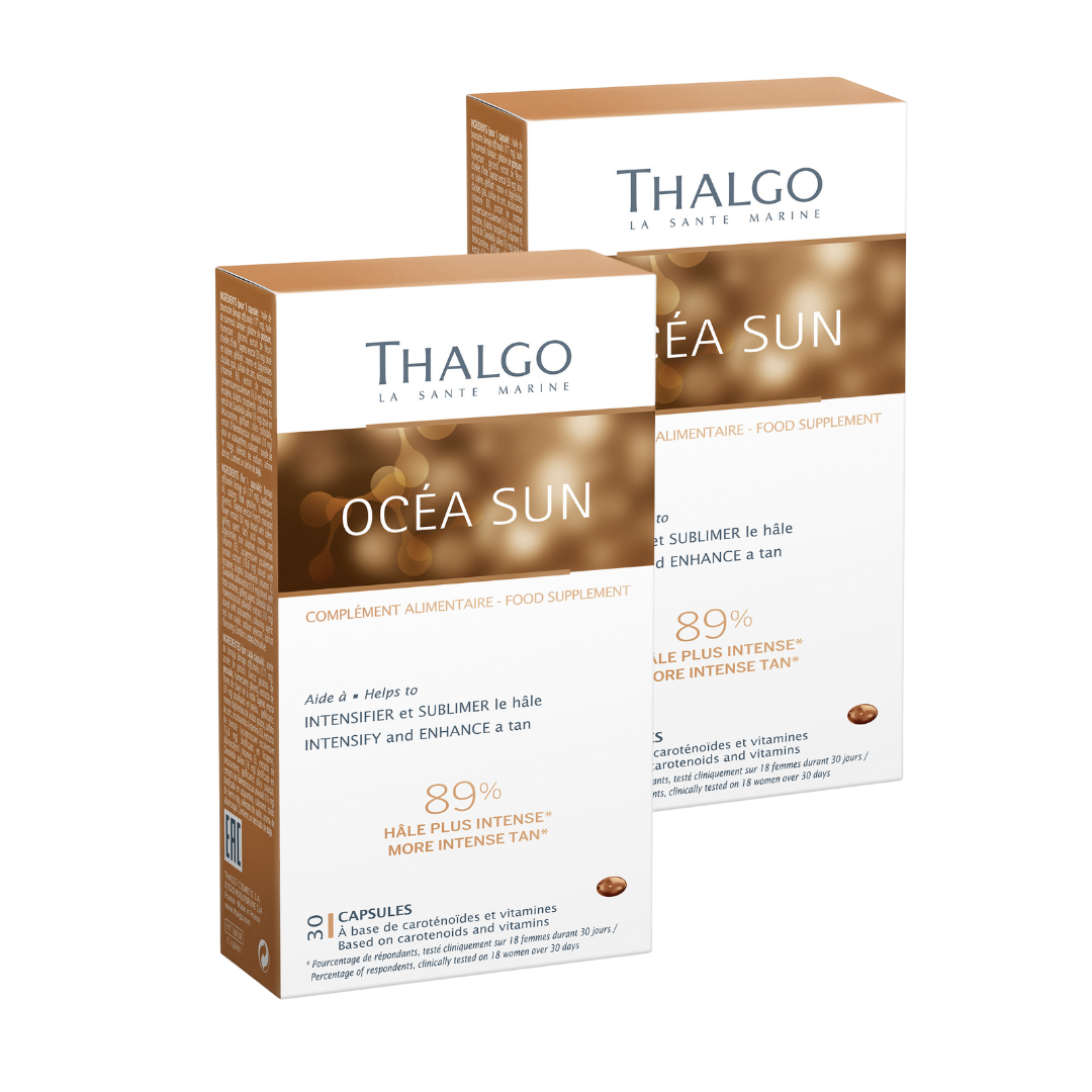 THALGO  Ocèa Sun Duo Pac - Betakaroten 2 for 1  60 dager - solsterk hud og raskere brun