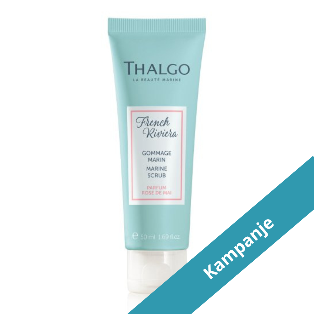 THALGO Marine Scrub rose, 50 ml - peeling gele med nydelig roselukt