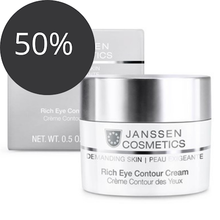 JANSSEN COSMETICS - Demanding Skin, Rich Eye Contour Cream, 15ml - oppstrammende øyenkrem