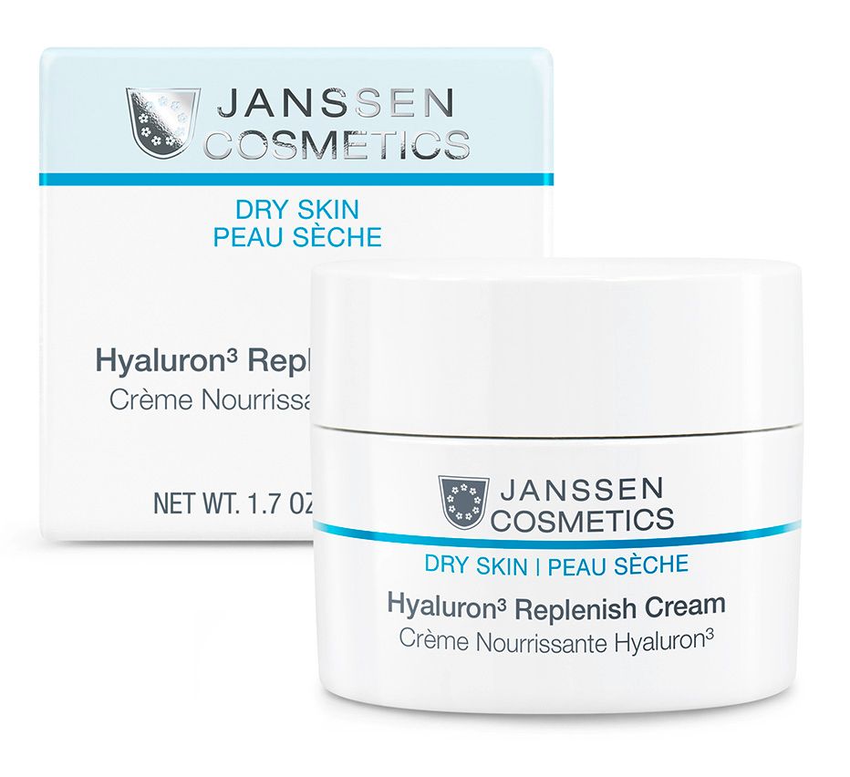 Janssen Cosmetics - Dry Skin, -  Hyaluron3 Replenish Cream, 50ml - fuktighetskem med hyaluronsyre