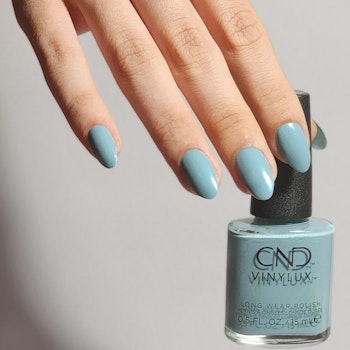 CND høstnyhet Teal Textile #449 VINYLUX, 15 ml