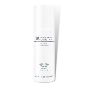 Janssen Cosmetics - Oily Skin, AHA+BHA Cleanser, 200ml