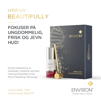 Environ - Gold Luxe Celebration Duo - “Gull-rulla” på tilbud. Gå ikke glipp av denne!