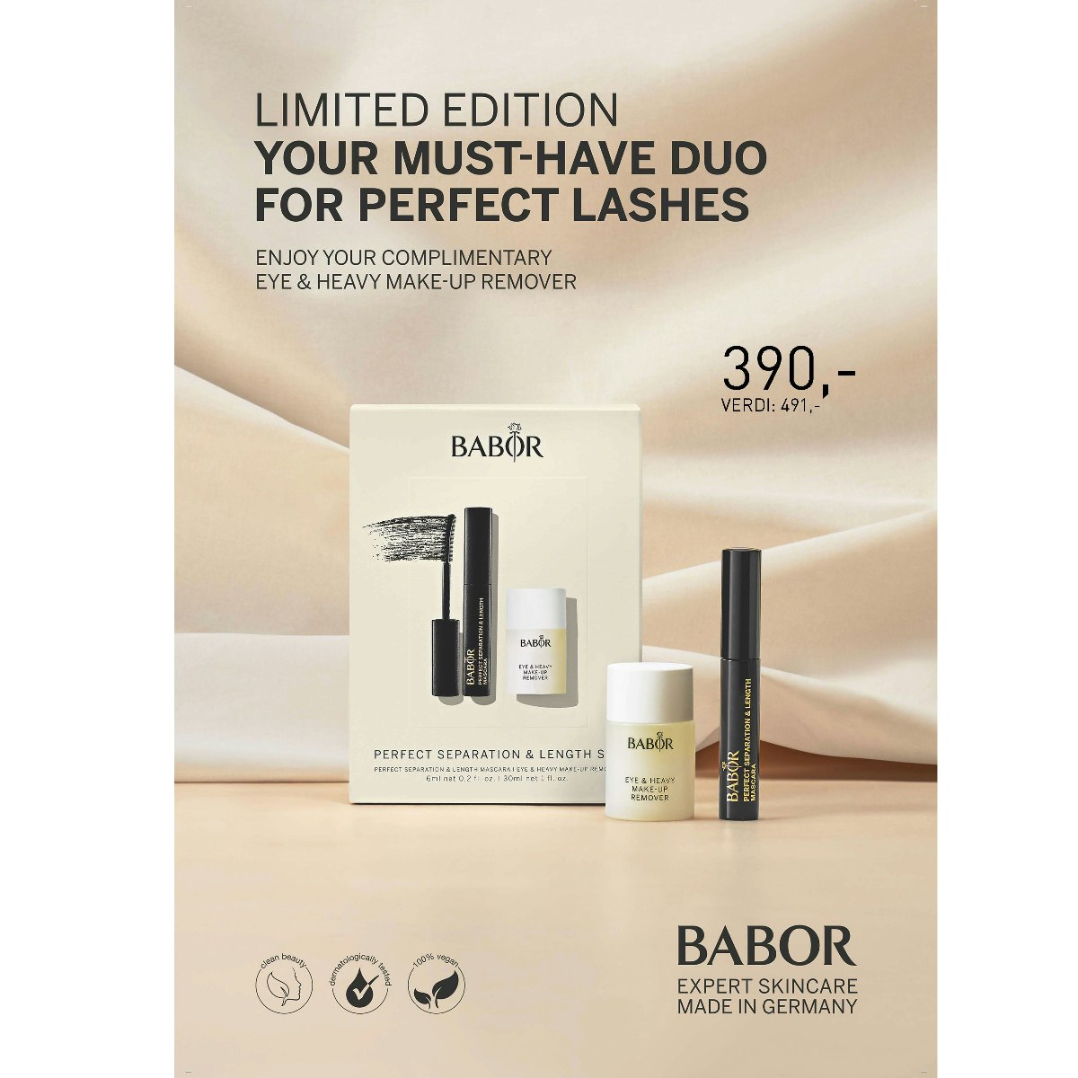 BABOR Duo – Mascara + heavy Makeup Remover