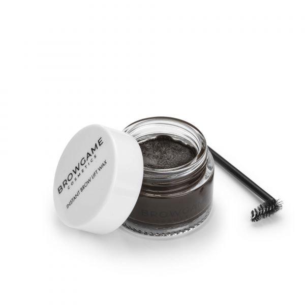 Browgame Cosmetics Instant Brow Lift Wax Dark Brown - bryn vox mørke brun