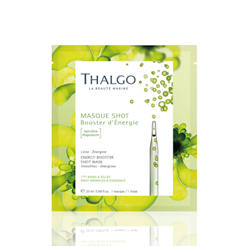 THALGO  Energy Booster Shot Mask - sheet maske - gir glød og vitalitet til en matt, sliten hud