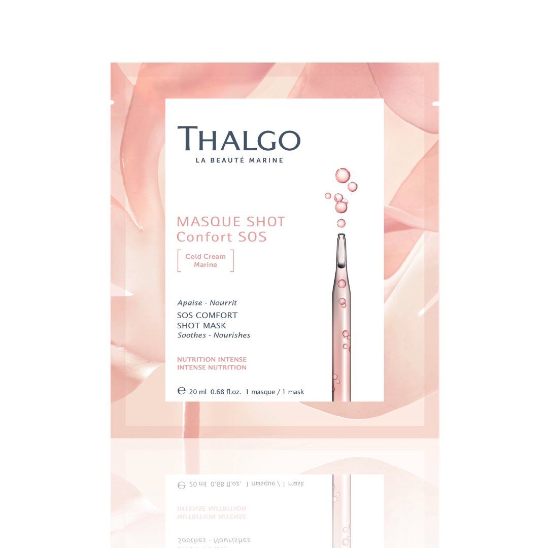 Thalgo Masque Shot - Confort SOS - sheet maske - roer ned en sensitiv hud