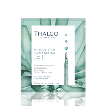 Thalgo Masque Shot - Purete Express - sheet maske - gir klarere hud til fet og kombinert hud