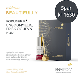 Environ - Gold Luxe Celebration Duo - “Gull-rulla” på tilbud. Gå ikke glipp av denne!