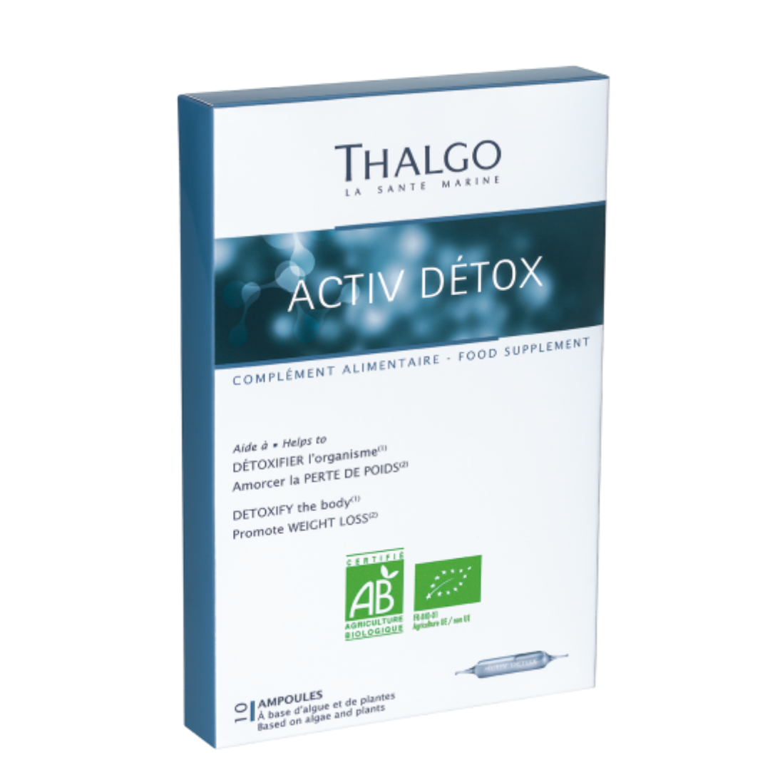 Thalgo Activ Dètox, 10x10 ml drikkekapsler