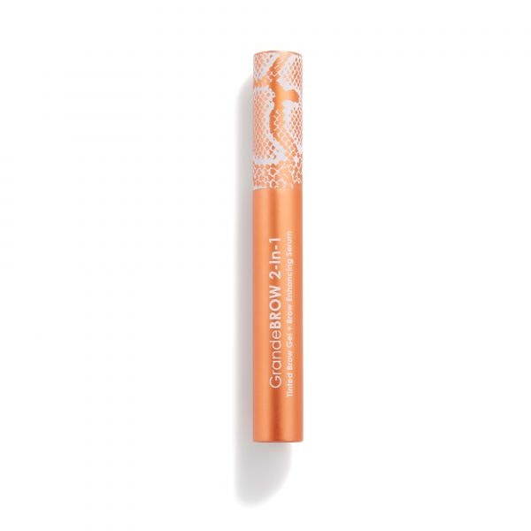 GrandeBROW 2-In-1 Tinted Brow Gel + Brow Enhancing Serum - DARK