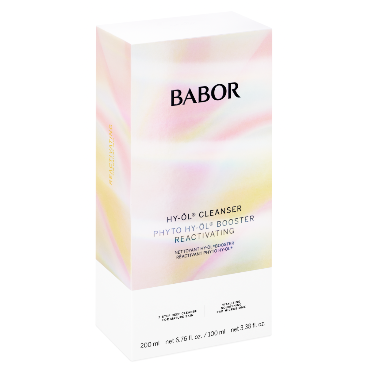 BABOR Cleanser HY-OL + Reactivating booster duo set - Rens for voksen hud