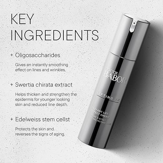 Dr. Babor Lifting Instant Lift Effect Cream 50 ml - oppstrammende og utglattende effekt