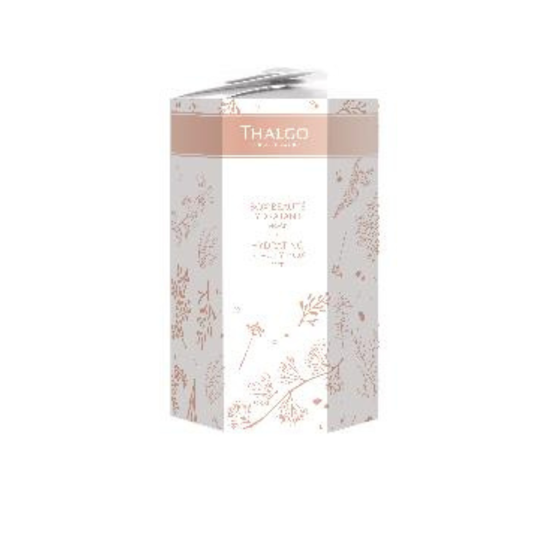 Thalgo Hydrating Beauty KIT - fuktighets-kit - leppebalm, dagkrem og maske