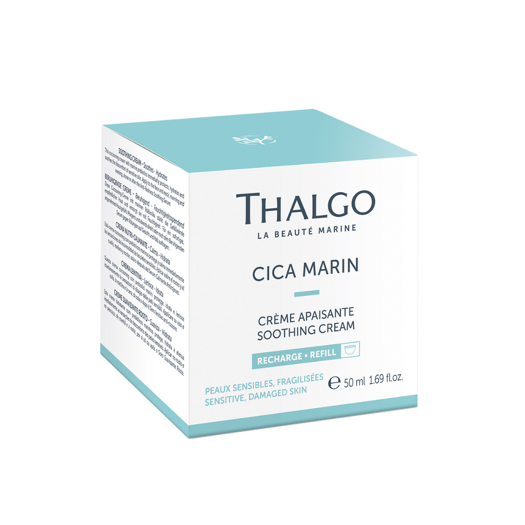 Tahglo - CICA Marin - Soothing Cream, 50 ml REFILL - Beroliger tørr og rødlig hud