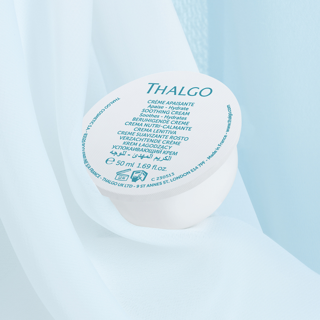 Tahglo - CICA Marin - Soothing Cream, 50 ml REFILL - Beroliger tørr og rødlig hud