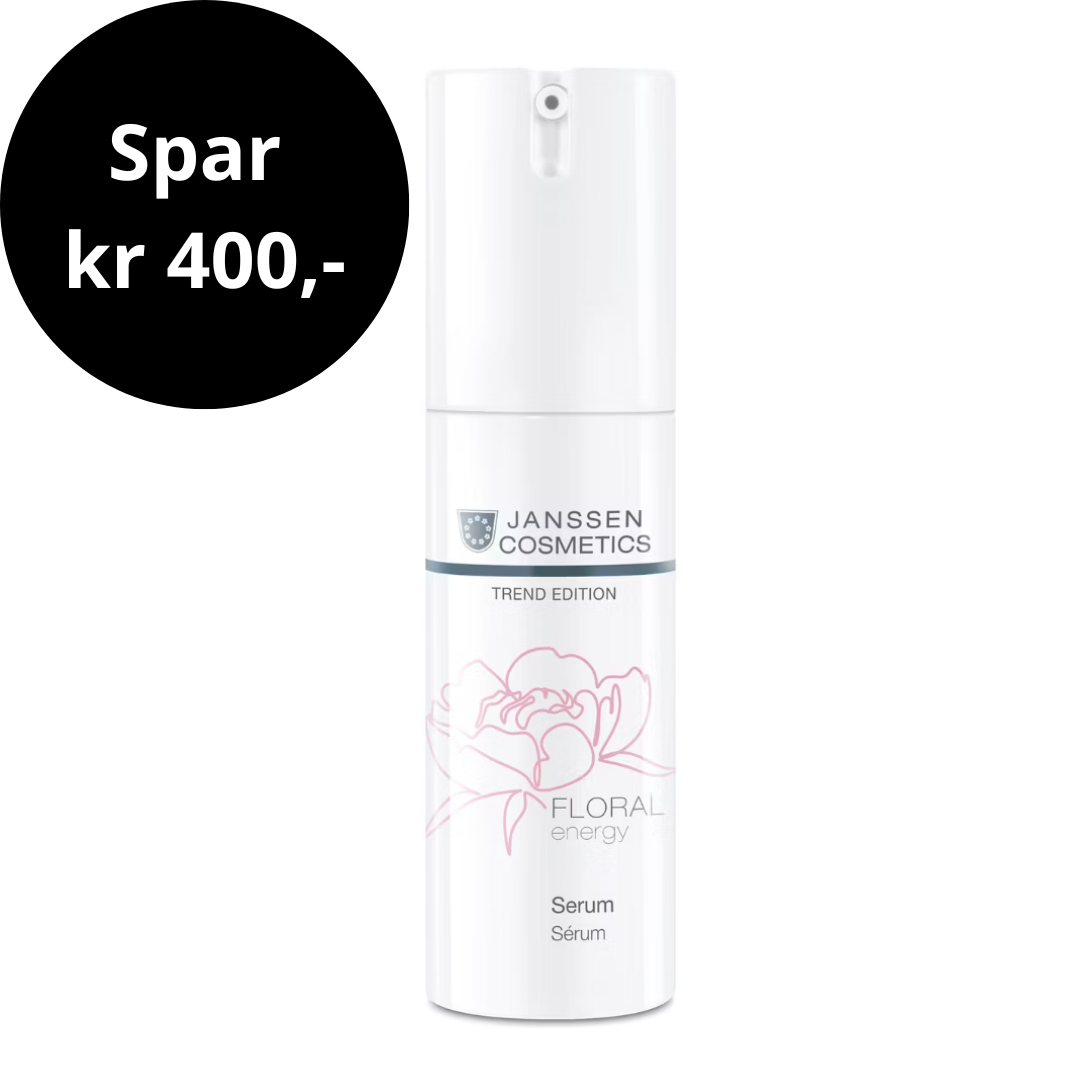 Janssen Cosmetics - Floral Energy Serum, 30ml - rik serum som styrker hudbarrieren