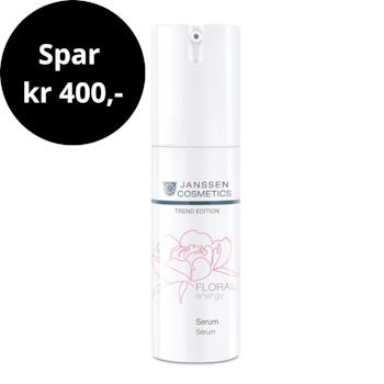 Janssen Cosmetics - Floral Energy Serum, 30ml - rik serum som styrker hudbarrieren