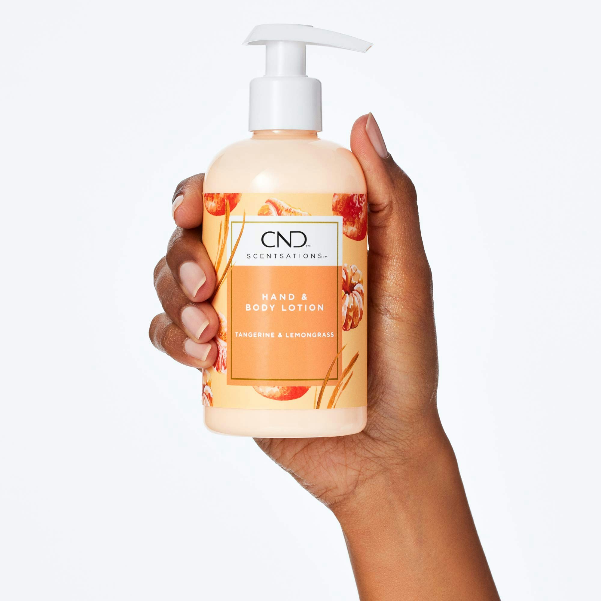 CND Lotion Tangerine & Lemongrass – Scent, 245 ml - Mandarin og sitrongress håndkrem