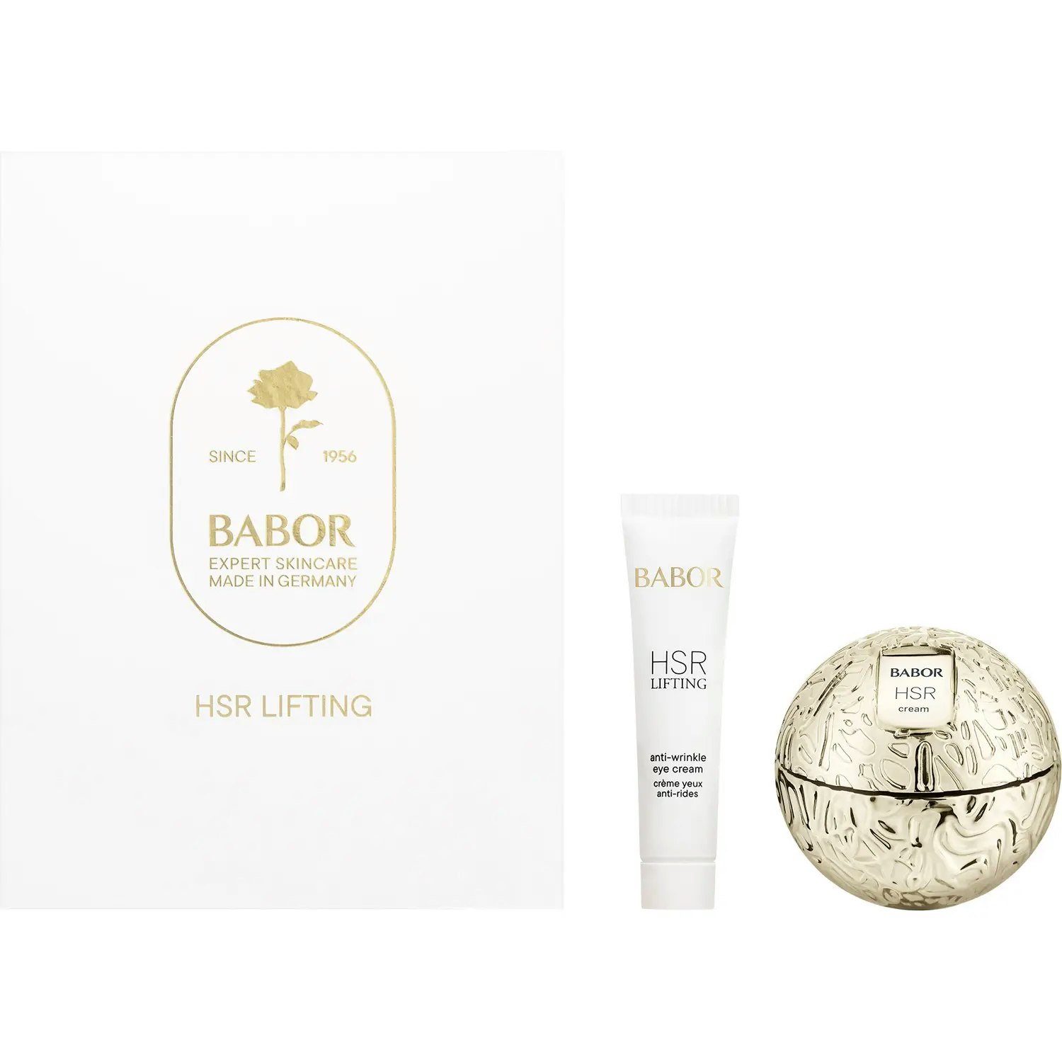 BABOR HSR LIFTING box - øyenkrem og Dag/natt krem oppstrammende