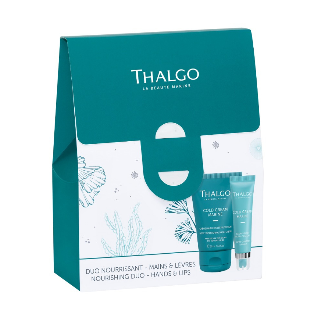 Thalgo Nourishing Duo - Hands & Lips - håndkrem og leppomade