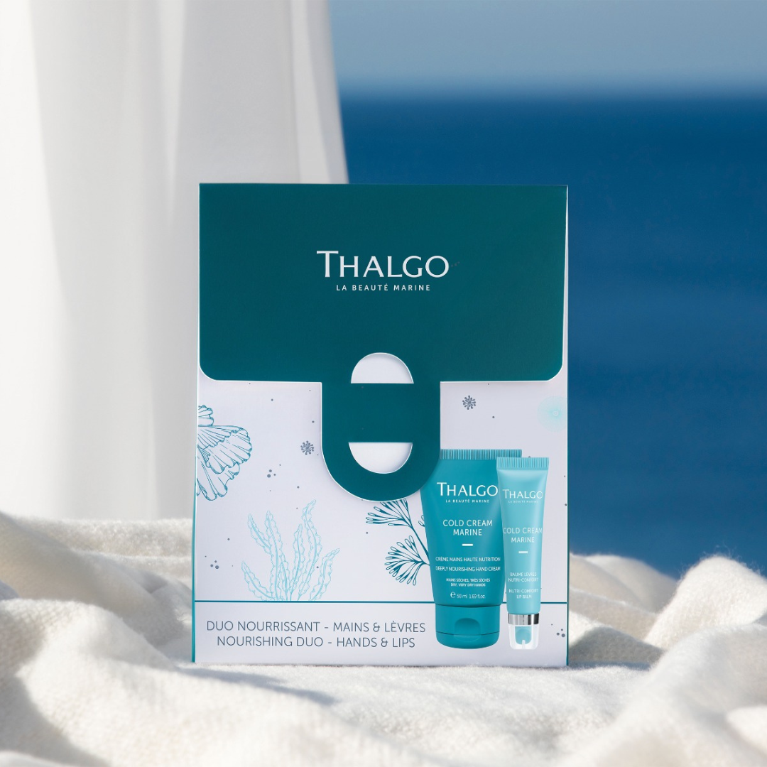 Thalgo Nourishing Duo - Hands & Lips - håndkrem og leppomade