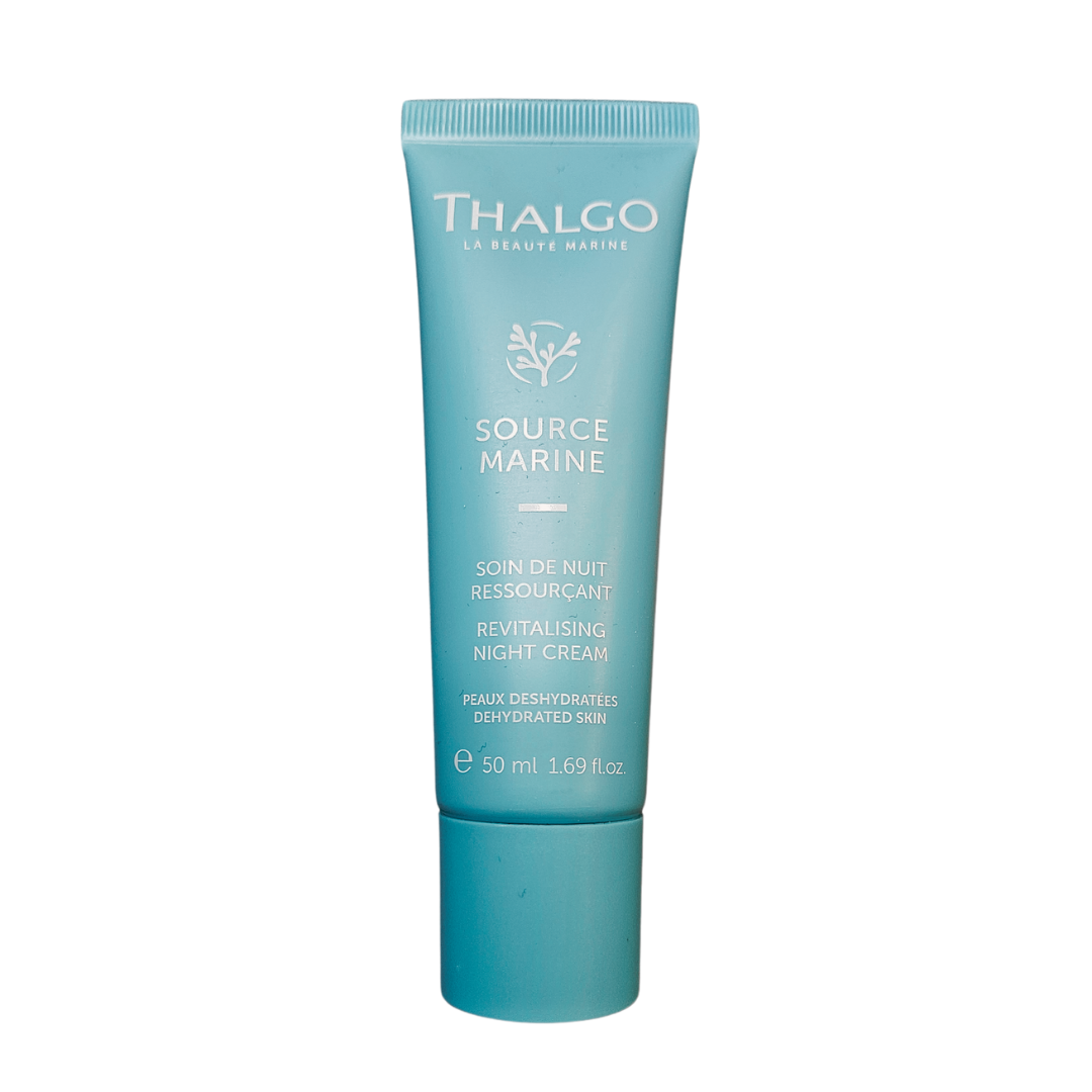 tilbud THALGO Source Marine Revitalising Nighet Cream, 50 ml tube - fuktighetsgivende nattkrem i tube