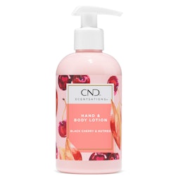 CND Lotion Black Cherry & Nutmeg – Scent, 245 ml - håndkrem med Svart kirsebær og muskatnøtt lukt
