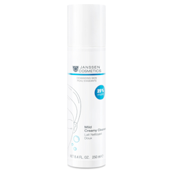 Janssen Cosmetics - Dry Skin, Mild Creamy Cleanser, 250ml - rensemelk i kamanjestørrelse