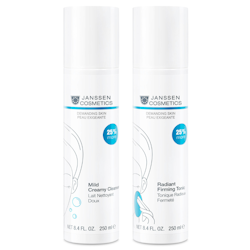 Janssen Cosmetics - Dry Skin - Creamy Cleanser + Firming Tonic - Rense Duo for tørr hud