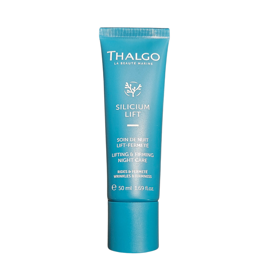 tilbud THALGO Silicium Lift - Lifting & Firming Night Care, 50 ml tube - oppstrammende nattkrem, kommer i tube