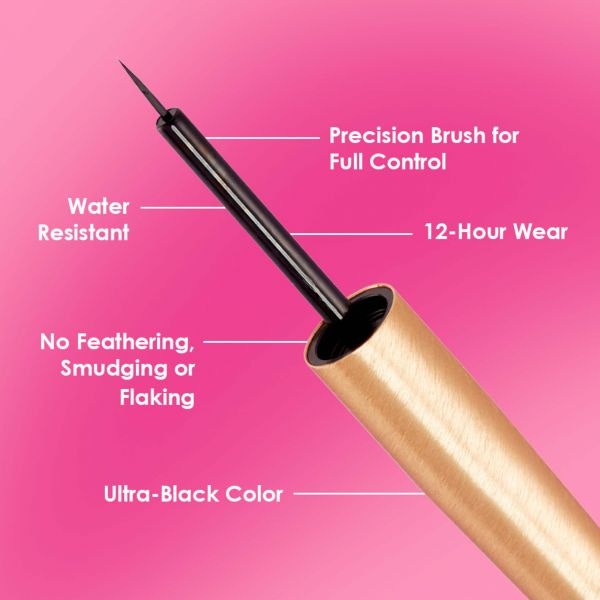 Grande Cosmetics GrandeLINER Liquid Eyeliner with Lash Enhancing Serum
